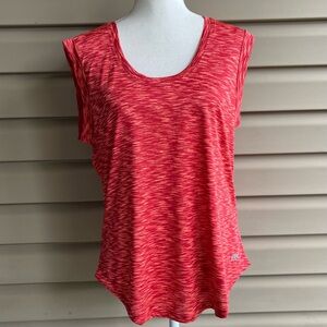 •Marika• Space Dye Athletic Mesh Back Top - Size Large